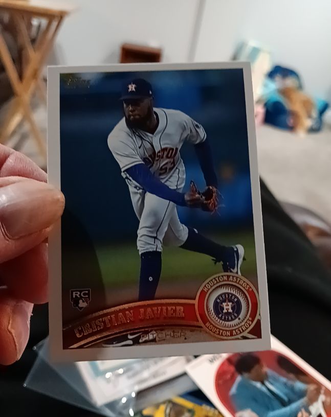 2021 Topps Archives #245 Cristian Javier — front