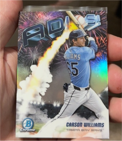 2025 Bowman Chrome #AD-21 Carson Williams — front