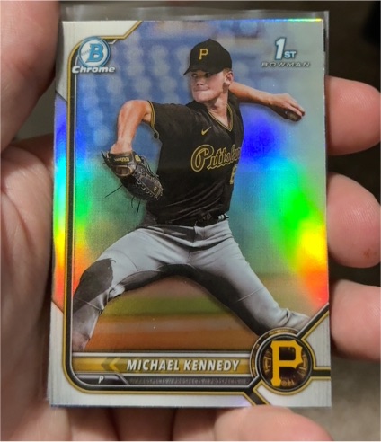 2022 Bowman Draft Chrome #BDC-176 Michael Kennedy — front