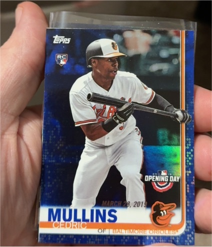2019 Topps Opening Day #76 Cedric Mullins — front