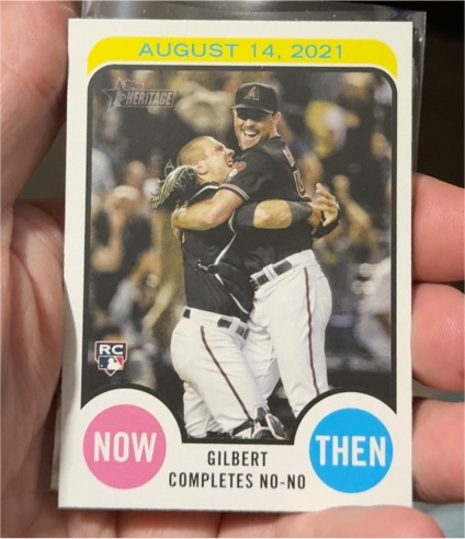 2022 Topps Heritage Now and Then #NAT-2 Tyler Gilbert — front