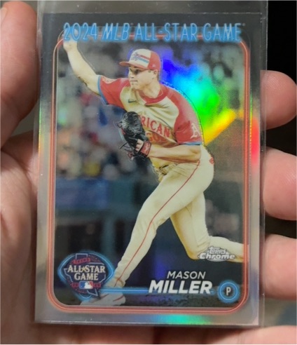 2024 Topps Chrome Update Series #ASGC-23 Mason Miller — front
