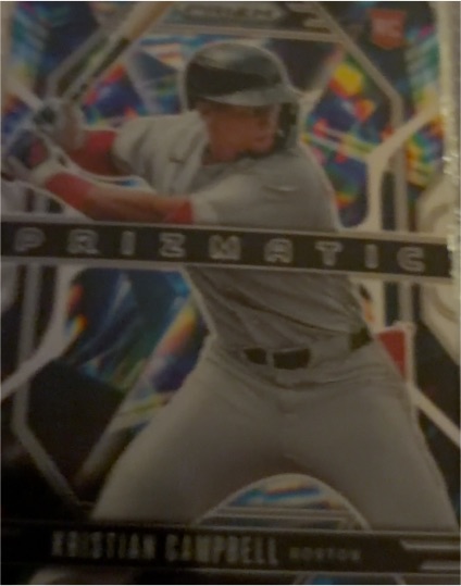 2025 Panini Prizm #1 Kristian Campbell — front