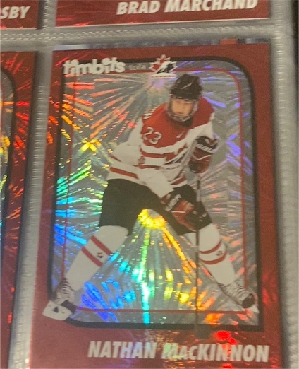 2021-22 Upper Deck Tim Hortons Team Canada Timbits #2000 Nathan MacKinnon — front