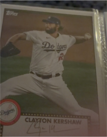 2023 Topps Series 1 #22 Clayton Kershaw — front