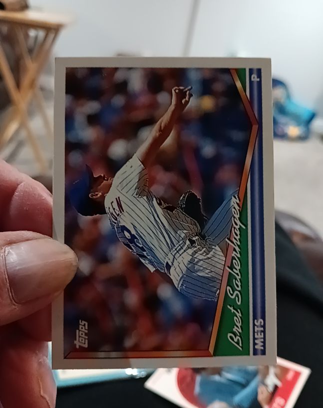 1994 Topps #245 Bret Saberhagen — front