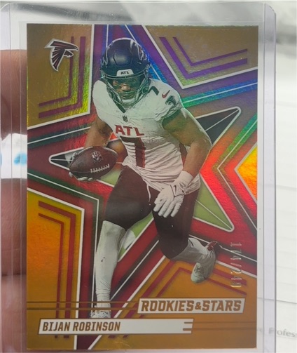 2025 Panini Rookies & Stars #90 Bijan Robinson — front