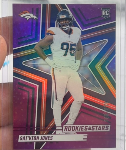 2025 Panini Rookies & Stars #175 Sai'vion Jones — front