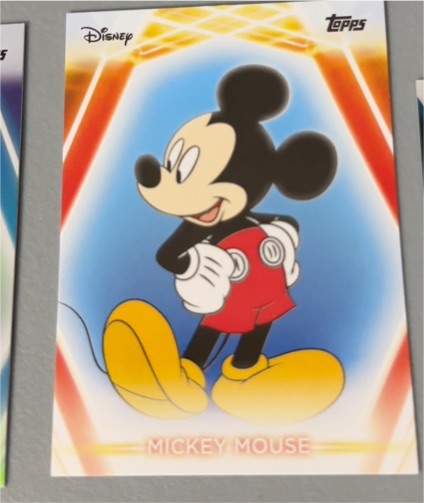 2026 Topps Disney Neon #unknown Mickey Mouse — front