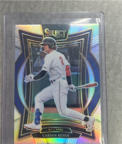 2025 Panini Select #93 Carson Benge — front