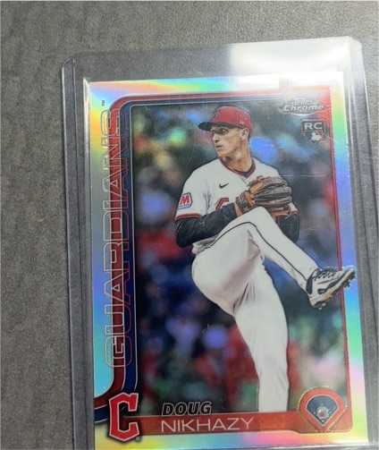 2025 Topps Chrome Update Series #USC119 Doug Nikhazy — front