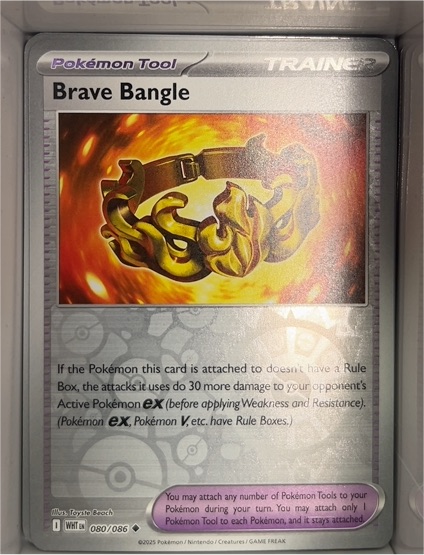 2025 Pokémon SV: White Flare #080 Brave Bangle — front