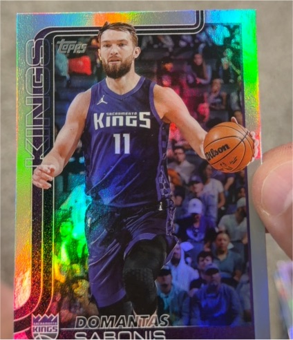 2025-26 Topps Basketball #167 Domantas Sabonis — front