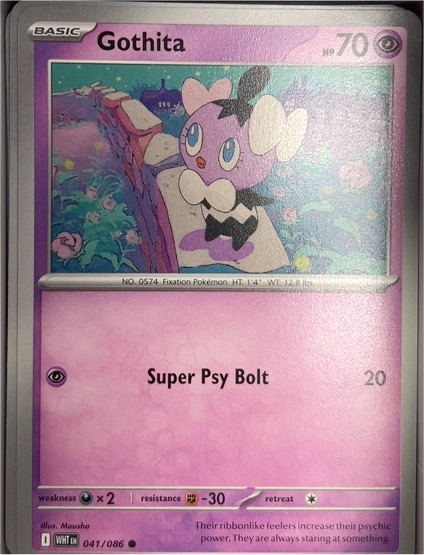 2025 Pokémon #041 Gothita — front
