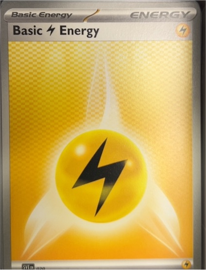 2023 Pokémon Scarlet & Violet #004 Basic Lightning Energy — front
