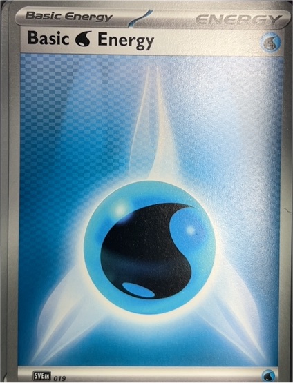 2023 Pokemon Scarlet & Violet #019 Basic Water Energy — front
