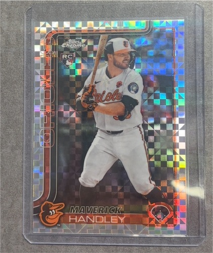 2025 Topps Chrome Update #USC58 Maverick Handley — front