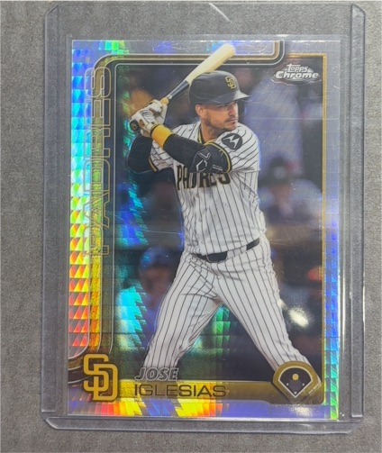 2025 Topps Chrome Update #USC60 Jose Iglesias — front