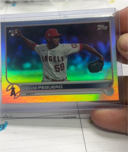 2022 Topps Series 2 #541 Elvis Peguero — front