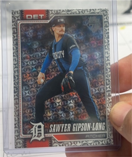 2026 Topps Series 1 #108 Sawyer Gipson-Long — front