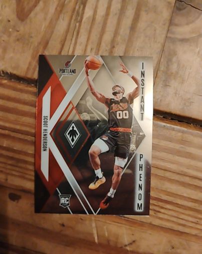 2023-24 Panini Phoenix #10 Scoot Henderson Instant Phenom — front
