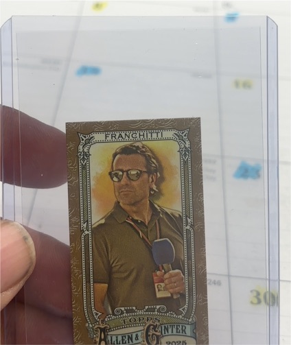 2025 Topps Allen & Ginter #295 Dario Franchitti — front
