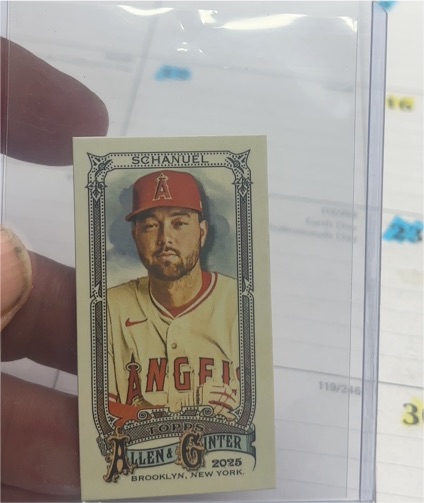 2025 Topps Allen & Ginter #161 Nolan Schanuel — front