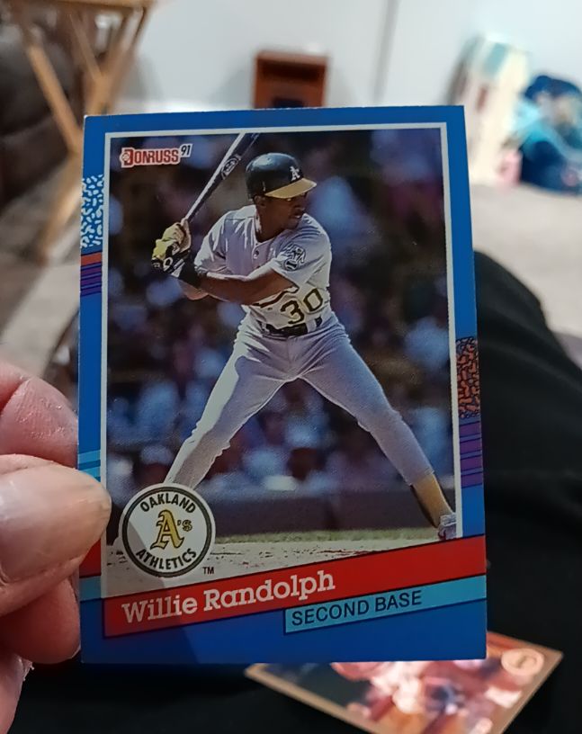 1991 Donruss #217 Willie Randolph — front