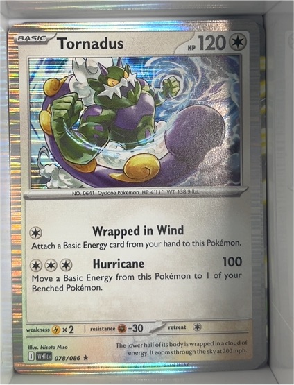 2025 Pokémon SV White Flare #078 Tornadus — front