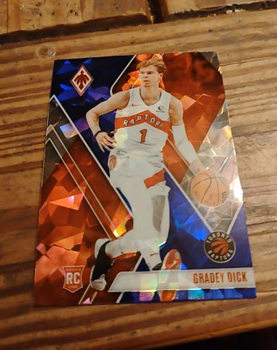 2023-24 Panini Phoenix #282 Gradey Dick Blue Ice Rookie — front