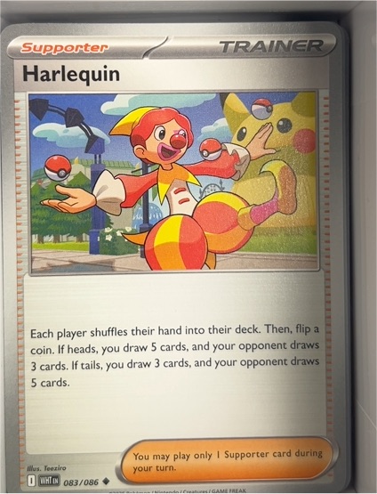 2023 Pokémon SV: White Flare #083 Harlequin — front