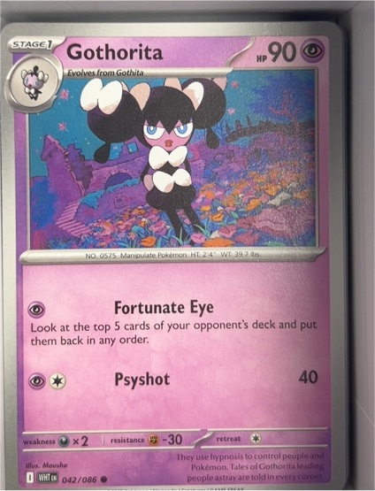 2022 Pokémon Scarlet & Violet #042 Gothorita — front
