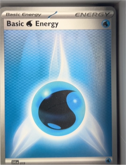 2023 Pokémon SVE #019 Basic Water Energy — front
