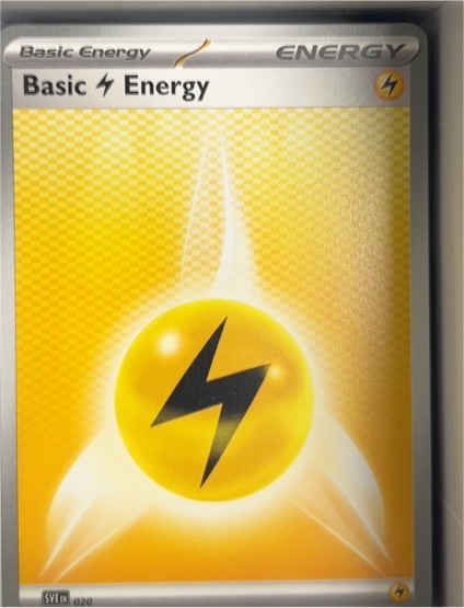 2024 Pokémon Scarlet & Violet #020 Basic Lightning Energy — front