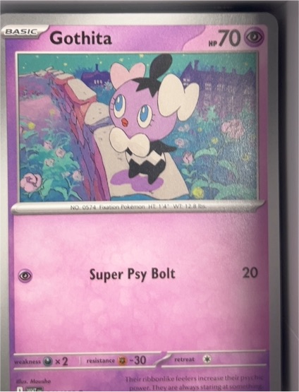 2025 Pokémon #041 Gothita — front