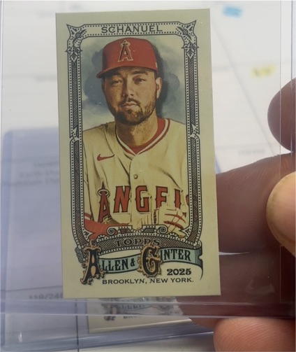 2025 Topps Allen & Ginter #161 Nolan Schanuel — front