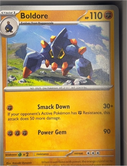 2025 Pokémon SV: White Flare #047 Boldore — front