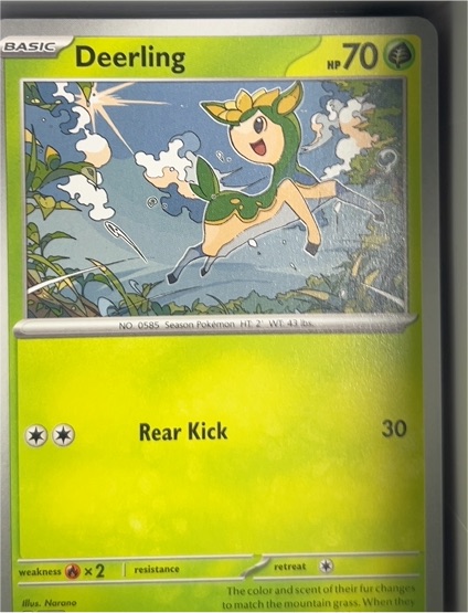 2023 Pokémon SV: White Flare #006 Deerling — front