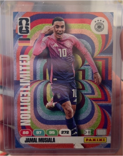 Panini FIFA World Cup Adrenalyn 2026 #272 Jamal Musiala — front