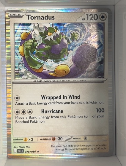 2025 Pokémon #078 Tornadus — front