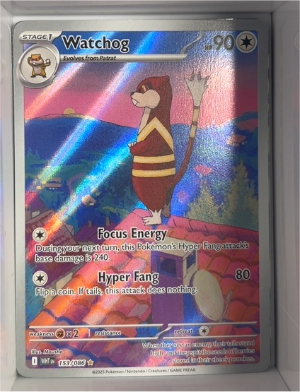2025 Pokémon #153 Watchog — front