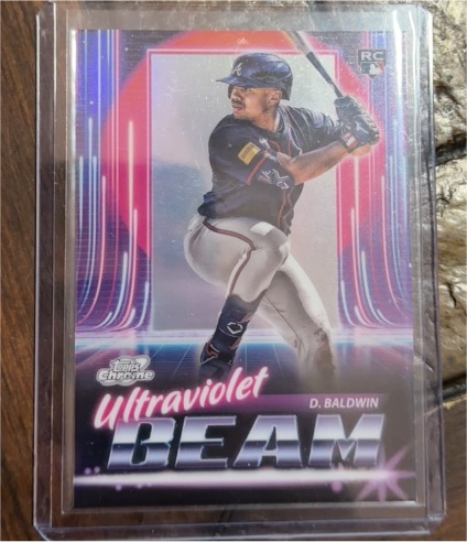 2025 Topps Cosmic Chrome #UB-23 Drake Baldwin — front