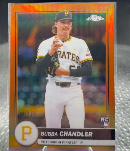 2026 Topps Chrome #10 Bubba Chandler — front
