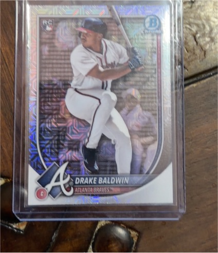 2025 Bowman Chrome #75 Drake Baldwin — front