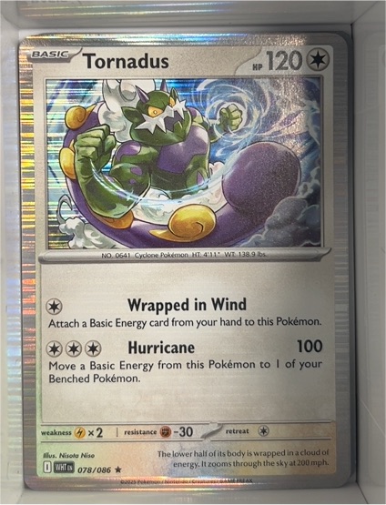 2023 Pokémon SV: White Flare #078 Tornadus — front