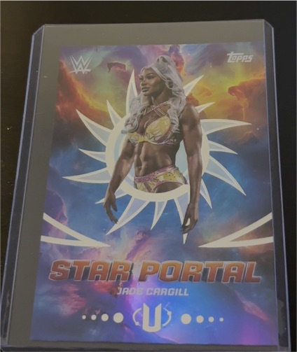 2025 Topps WWE Universe #SPO-20 Jade Cargill Star Portal — front