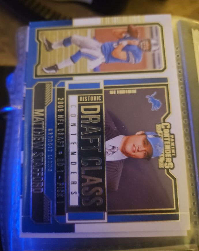 2023 Panini Contenders Historic Draft Class Contenders #HDC-MS Matthew Stafford — front