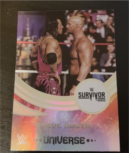 2025 Topps Universe WWE #295 Stone Cold Steve Austin Survivor Series — front