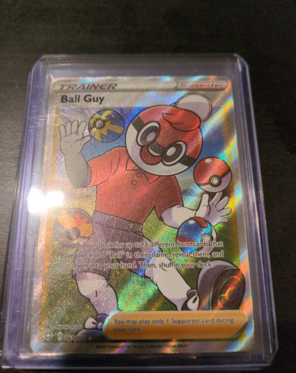 2021 Pokémon Shining Fates #065 Ball Guy — front