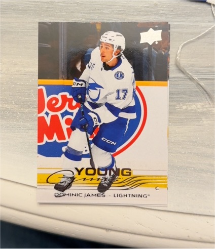 2025-26 Upper Deck Series 2 #485 Dominic James Young Guns — front